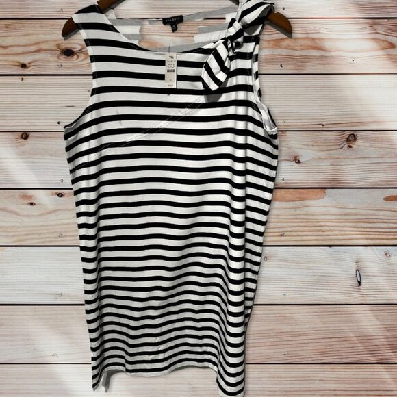 Talbots Dresses & Skirts - NWT Talbot's Navy and White Striped Dress Size Medium